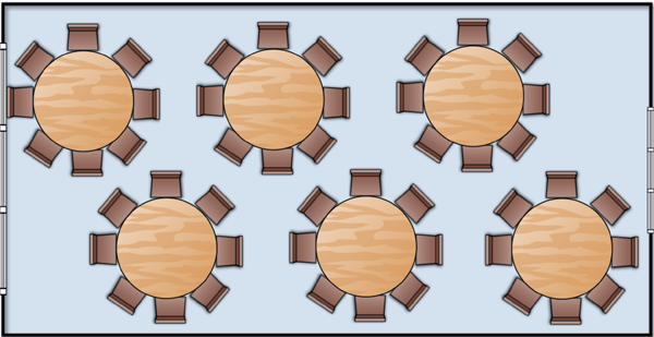 Partytelt på 5x8 meter
